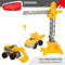 Bouwvoertuigen Colorbaby 31 x 41 x 9,5 cm (4 Stuks) 3 Onderdelen