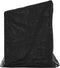 vidaXL - Haardhoutrek - met - regenhoes - 200,5x80,5x110,5 - cm - staal