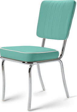 Bel Air Retro Eetkamerstoel CO-25 Turquoise