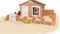 Teifoc® Bouwdoos - Strandhuis - 130 onderdelen - (2 modellen)