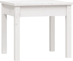 vidaXL - Tuinbank - 50x44x45 - cm - massief - grenenhout - wit