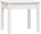 vidaXL - Tuinbank - 50x44x45 - cm - massief - grenenhout - wit