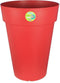 Bloempot Riviera 415356 Cirkelvormig Rood Plastic