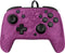 PDP Faceoff Deluxe+ Audio - Gamecontroller - 3,5 mm audio-aansluiting - Paars Zwart
