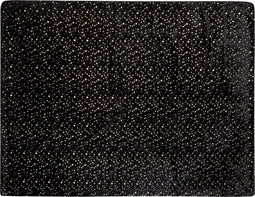 ALAZEYA - Plaid - Zwart - 130 x 180 cm - Polyester