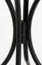 Mica Decorations Cambria Bistrotafel voor Buiten - H76 x Ø61 cm - Metaal - Zwart