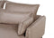 GALLO - Hoekbank - Lichtbruin - Linkszijdig - Polyester