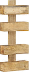 vidaXL - Tijdschriftenwandrek - 30x11x72 - cm - massief - mangohout