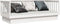 vidaXL - Slaapbank - zonder - matras - 100x200 - cm - massief - grenenhout - wit