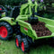 Falk Claas Trap Tractor Maxi Set met Lader Graafmachine en Aanhanger