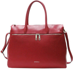 Gigi Fratelli Dames Leren Laptoptas 17 inch Romance Business ROM8007 Rood