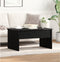 vidaXL - Zwarte - Eiken - Salontafel - - - 80 - x - 50.5 - x - 41.5 - cm
