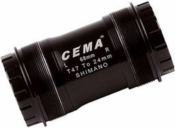 Cema Bracketas T47 Shimano-Keramisch-Zwart