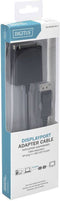 Digitus 0.15m - DisplayPort/DVI-I - Zwart