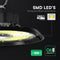 V-TAC VT-91102 - LED Highbay - CREE - UFO-serie 90° - 155 lm/w - IP65 waterdicht - zwart - 100 W - 15.500 lumen - 4000 K