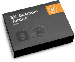 EK Water Blocks EK-Quantum Torque - Fitting - Zwart (6-pack)