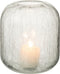 J-Line windlicht Craquele - kaarshouder - glas - transparant - medium
