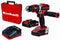 Einhell TE-CD 18/48 Li-i - Accu Klopboor-/Schroefmachine - 2 versnellingen - Inclusief 2x 2.0Ah accu's
