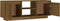 vidaXL - Tv-meubel - 110x30x40 - cm - massief - grenenhout - honingbruin