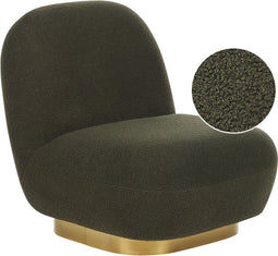 LOVIISA - Fauteuil - Groen - Polyester
