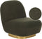 LOVIISA - Fauteuil - Groen - Polyester