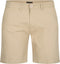 Cappuccino Italia Chino Short - Heren Shorts - Katoen Elastaan - Beige - Maat L