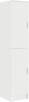 vidaXL - Hoge - kast - Wit - 35x39x168 - cm - Geengineerd - hout
