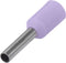 TRU COMPONENTS TC-9163712 Adereindhulzen 0.25 mm² Deels geïsoleerd Violet 100 stuk(s)