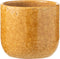 J-Line bloempot Leo - keramiek - oker - large - Ø 20 cm