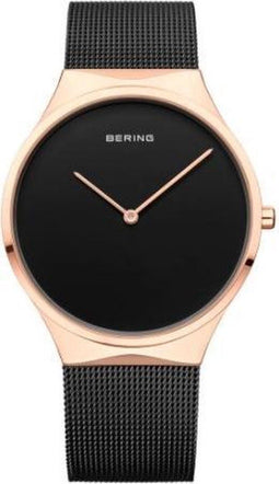 BERING 12138-166 - Polshorloge - Roestvrij staal - Ø 38 mm - Rosékleurig