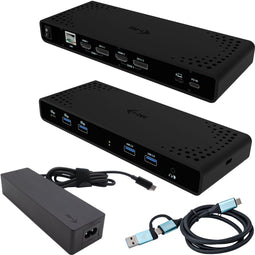 i-tec CADUA4KDOCKPDB100 - Laptopdockingstation - 2x 4K/60Hz monitoren - Power Delivery 85W