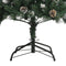 vidaXL - Kunstkerstboom - met - standaard - 240 - cm - PVC - groen
