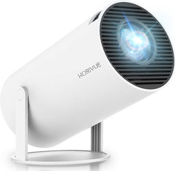 HoriVue Mini Beamer - Draadloze Projector - 260 ANSI Lumen - WiFi & Bluetooth - 1280x720P - Android 12