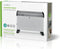 Nedis HTCO20FWT - Convector kachel - 2000 Watt met turbofunctie - Wit