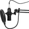 Media-Tech - condensatormicrofoon, verstelbaar statief met accessoires - MT397K