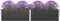 vidaXL - Plantenbak - verhoogd - 200x100x54 - cm - HKC - grijs