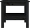 vidaXL - Salontafel - 45x45x40 - cm - massief - grenenhout - zwart