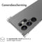 iMoshion Hoesje Geschikt voor Samsung Galaxy S23 Ultra Hoesje Siliconen - iMoshion Shockproof Case - Transparant