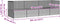 vidaXL - Loungebed - met - kussens - poly - rattan - grijs
