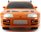 Jada Toys - Fast & Furious - RC Toyota Supra 1:16 - USB-oplaadbaar - Oranje