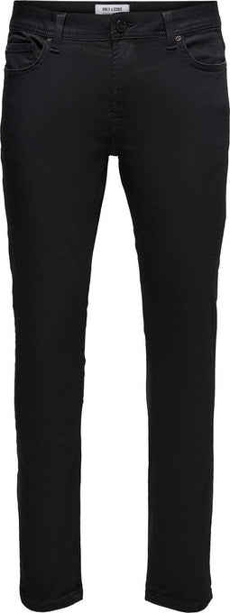ONLY & SONS ONSLOOM SLIM - Heren Jeans - Slim fit - Zwart - Maat W29 X L32