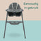 Bebeconfort Meely - Kinderstoel - 5-punts harnas - Dark Grey