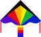 HQ Ecoline: Simple Flyer Rainbow 120cm