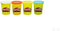 Play-Doh - 4-pack - 4 potjes van 85 gram met levendige kleuren (4 stuks)