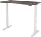 Ergonomisch elektrische verstelbaar zit/sta bureau Teez breed 180CM diep bladkleur Speciale Kleur framekleur Aluminium (RAL9006)