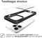 imoshion Hoesje Geschikt voor iPhone 14 Pro Hoesje - imoshion Rugged Hybrid Case - Zwart / Transparant