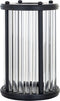 Richmond Windlicht Faey zwart groot (Black)