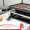 Solis 7911 - Tafelgrill - 3 in 1 Gourmetstel 10 Personen - Zilver/Zwart