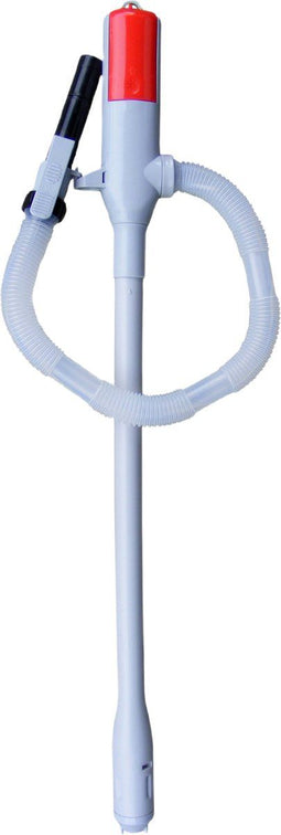 Qlima Hevelpomp - Elektrisch met autostop - Voor petroleumkachels - Wit