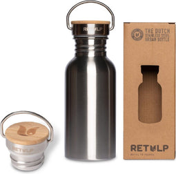 Retulp Urban - Waterfles - Drinkfles - 500 ml - RVS